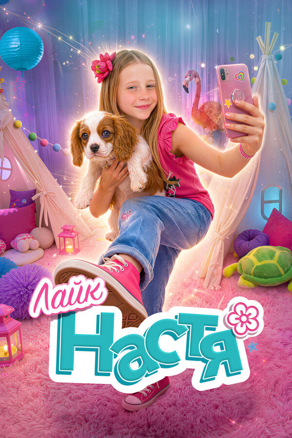 Лайк Настя 3 сезон сериал постер